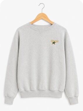 True Fan Dallas Stars Sweatshirt Light Gray